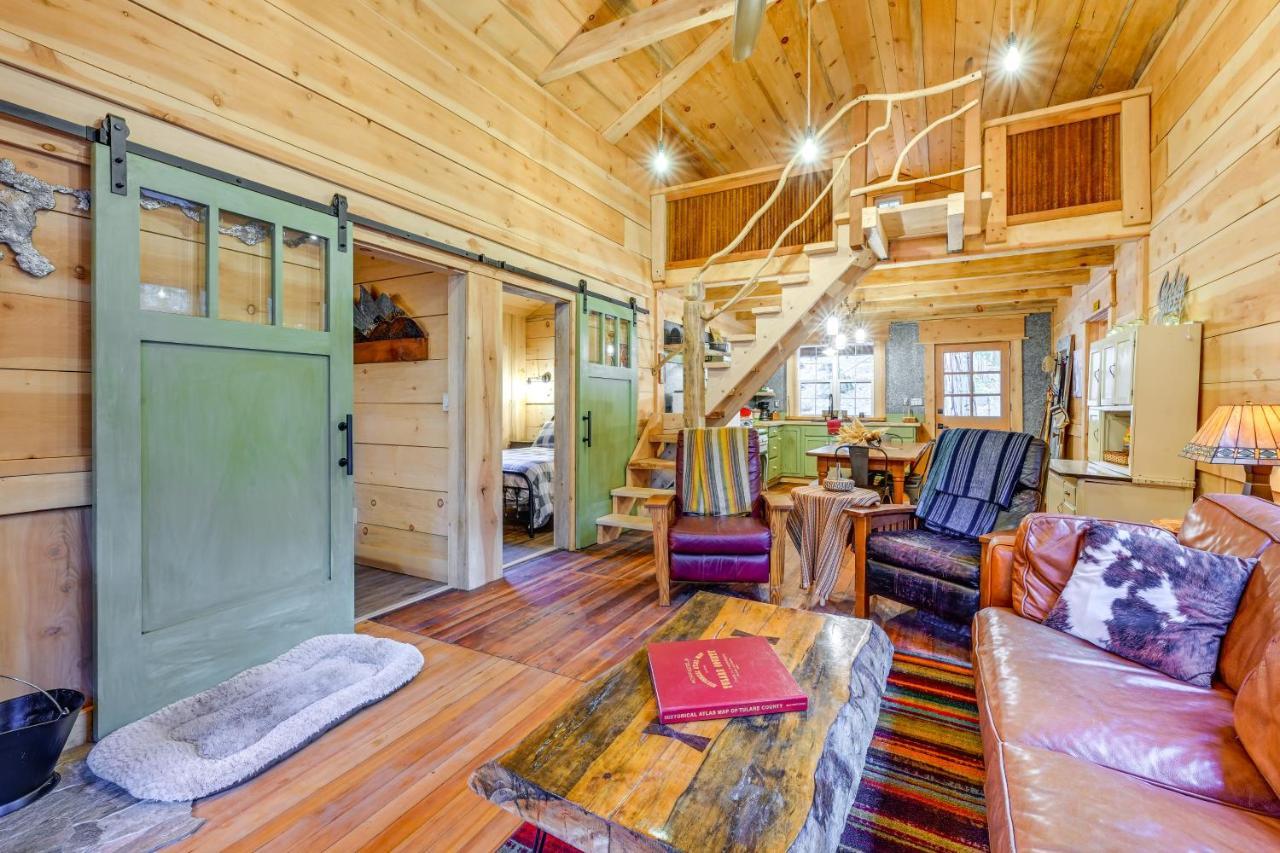 Enchanting Creekside Cabin Near Kings Canyon Park! Badger Zewnętrze zdjęcie